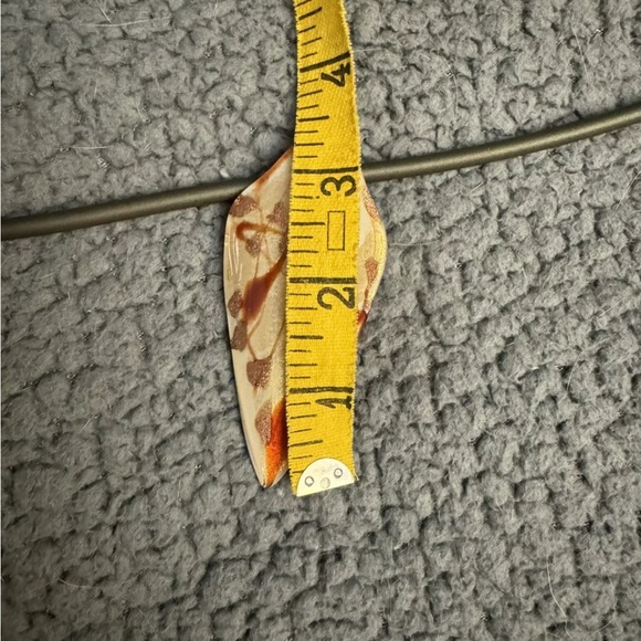 Antica Murrina Venezia.Pendant Necklace Glass, cream, orange, pink. Beautiful. - Picture 7 of 8